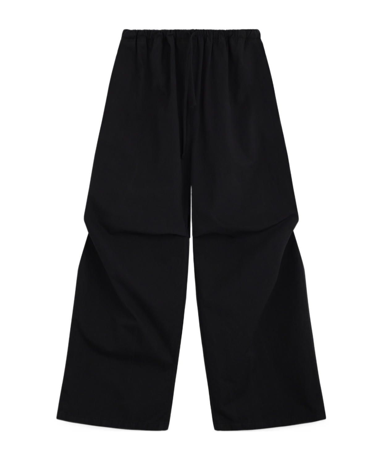 We11 Done Logo-embroidered Trousers In Black