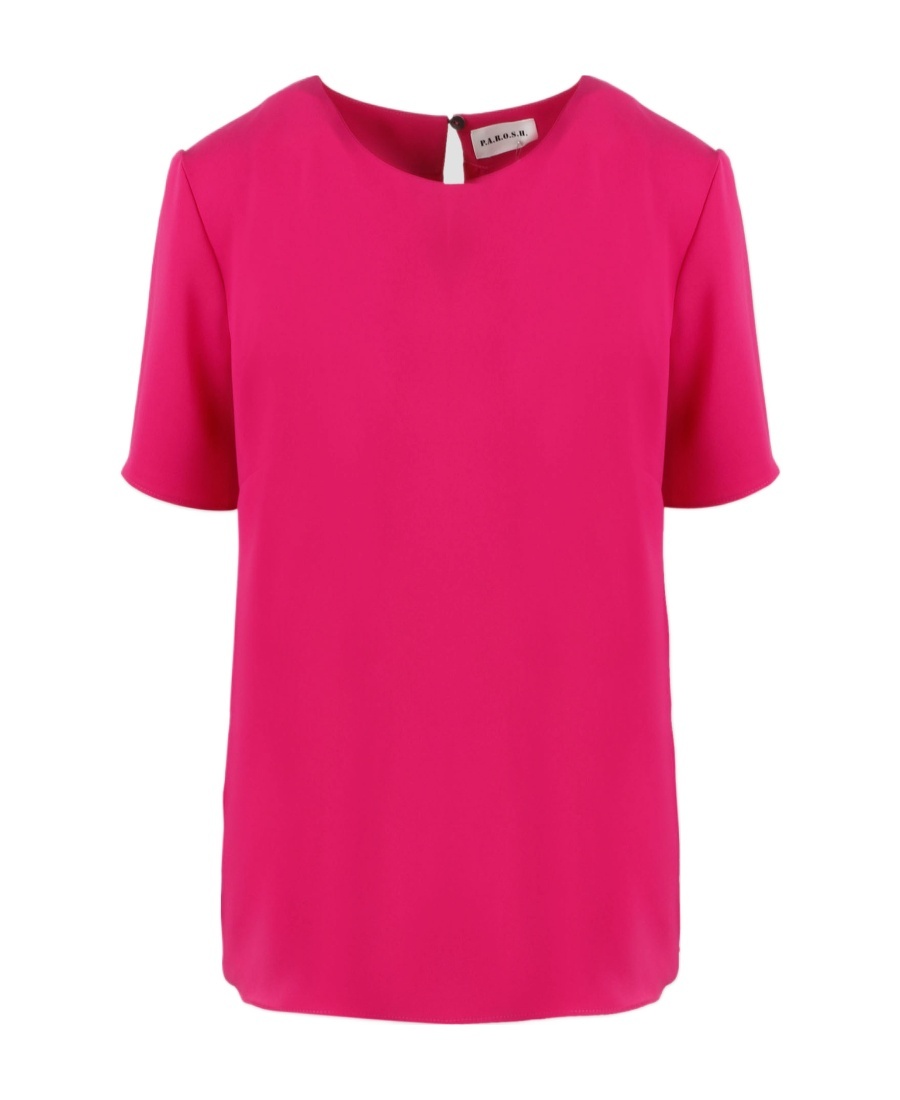 P.a.r.o.s.h Short-sleeve Blouse In Pink