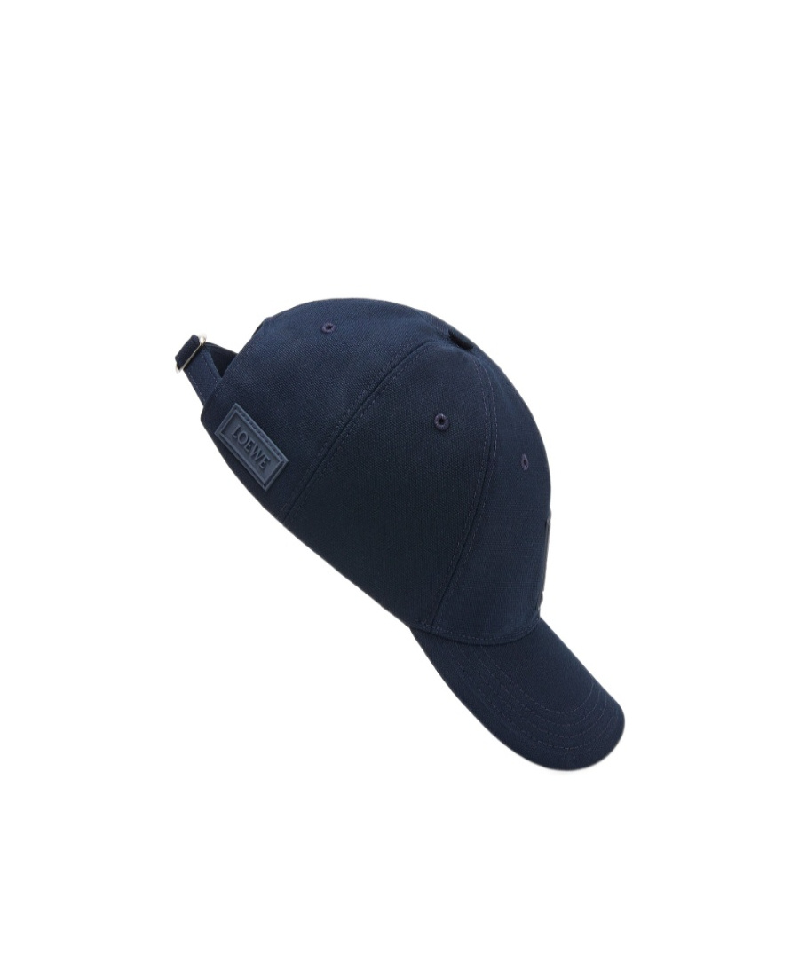 Loewe Classic Patch Cap For Men In Blue