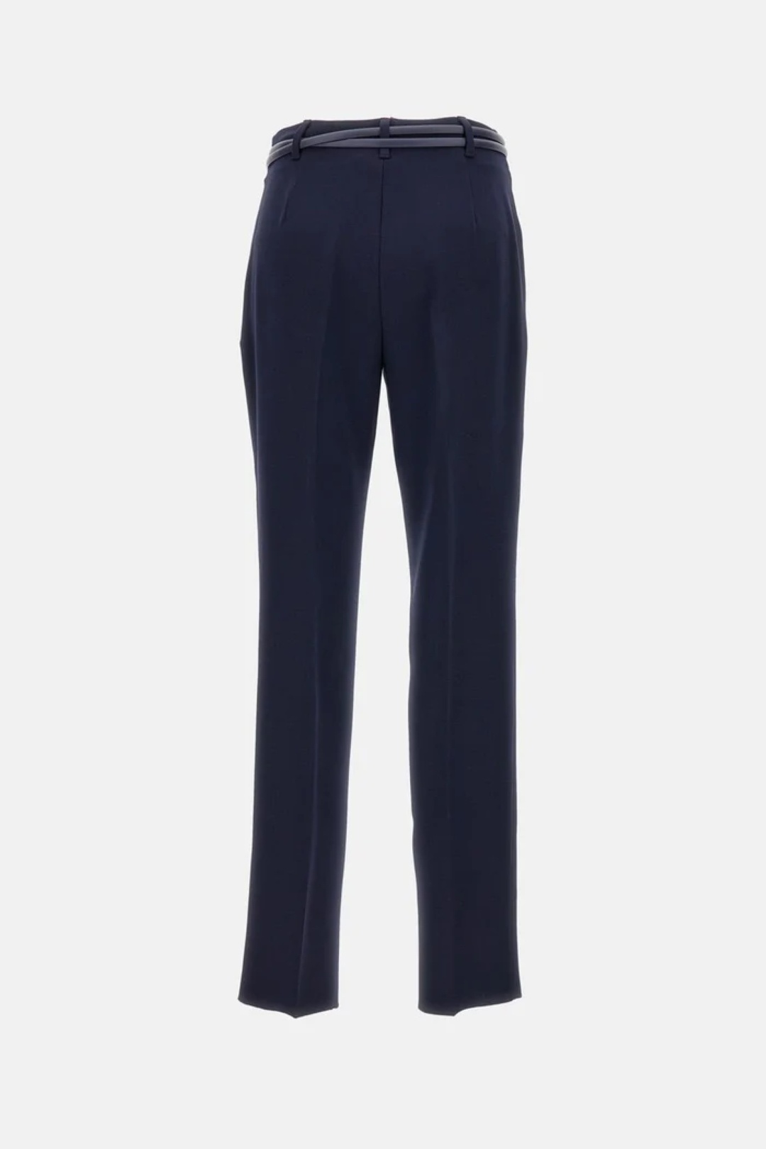Max Mara Studio Pleated Tailored Trousers In Blue