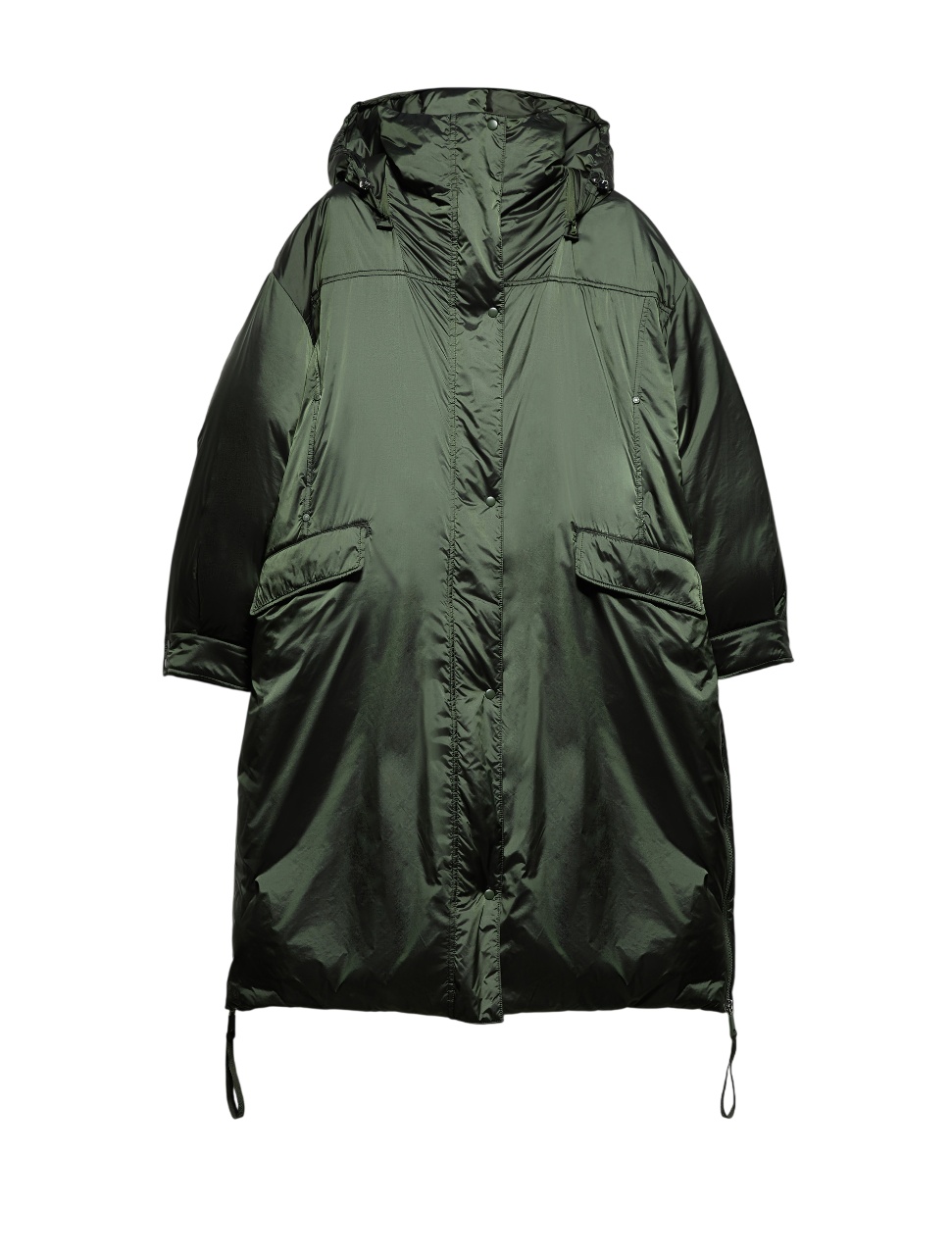 Maxco. Extra-large Long-sleeved Cotton Jacket In Black