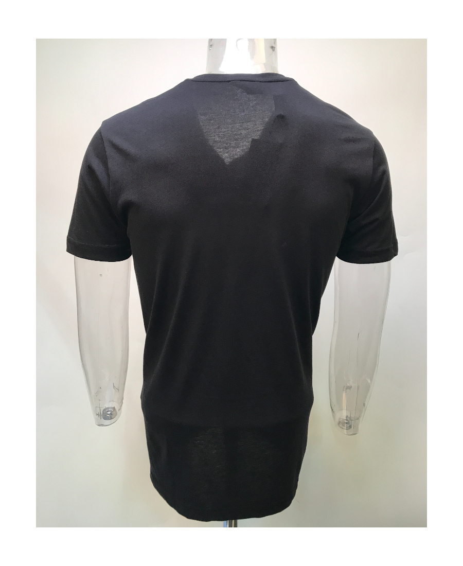 Emporio Armani Logo T-shirt In Black