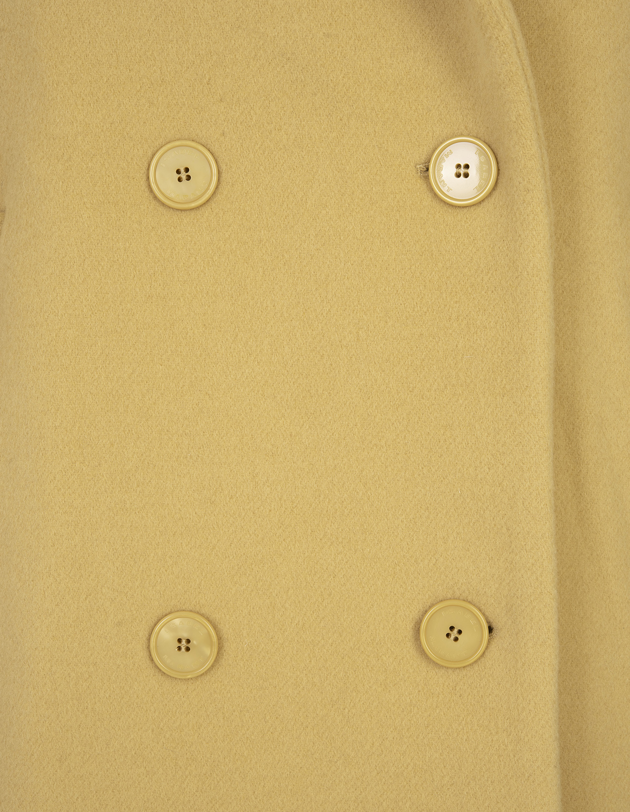 Isabel Marant Coat In Virgin Wool And Cashmere In Nude