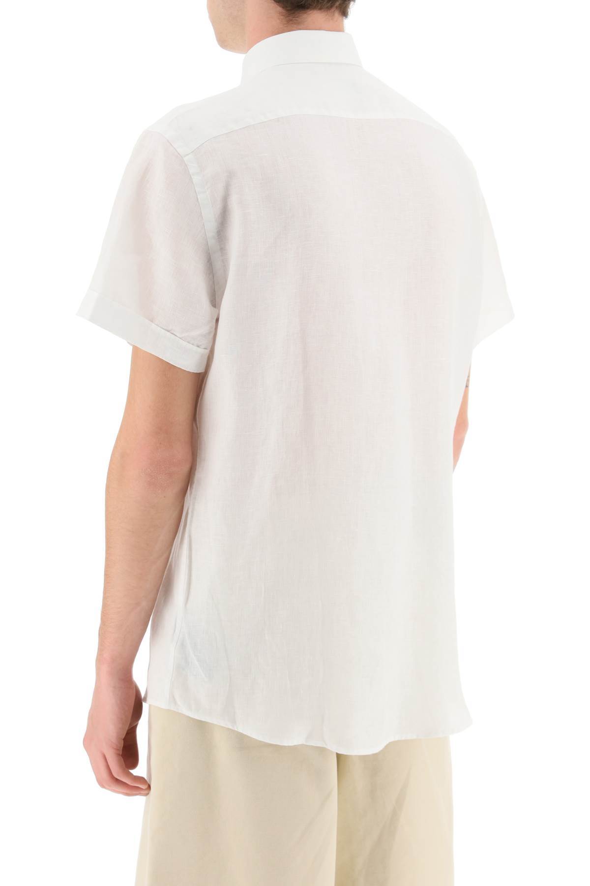 ZEGNA A SHORT SLEEVED SHIRT