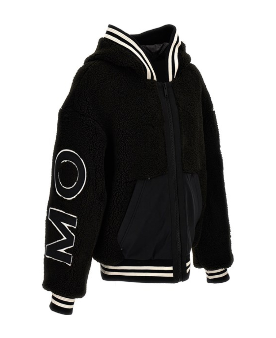 Moose Knuckles Long-sleeved Zipper Casual Jacket In Black