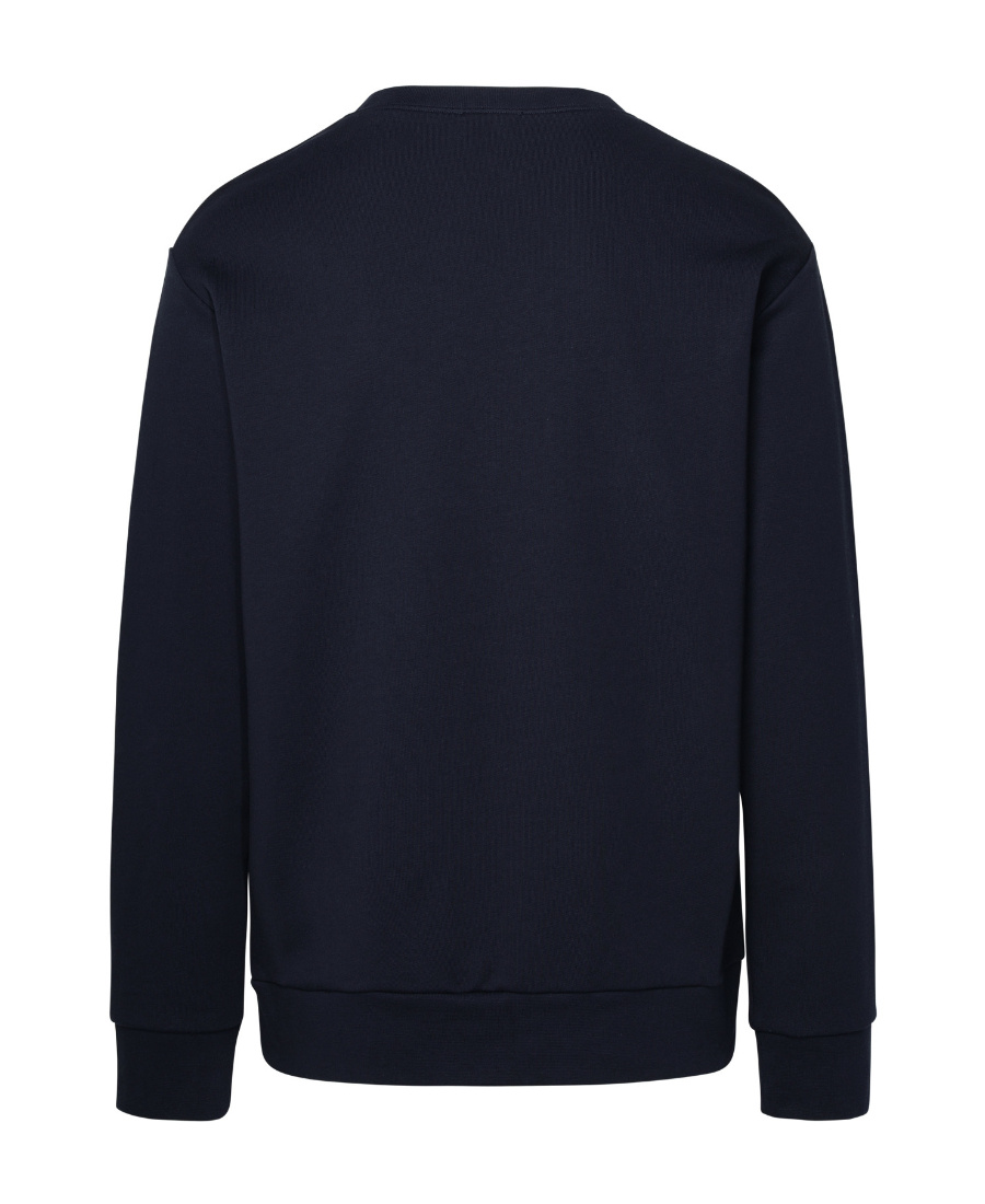 Apc Logo-print Cotton Sweatshirt In Black