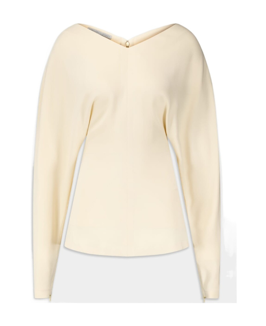 Stella Mccartney Long-sleeved Jacket In White