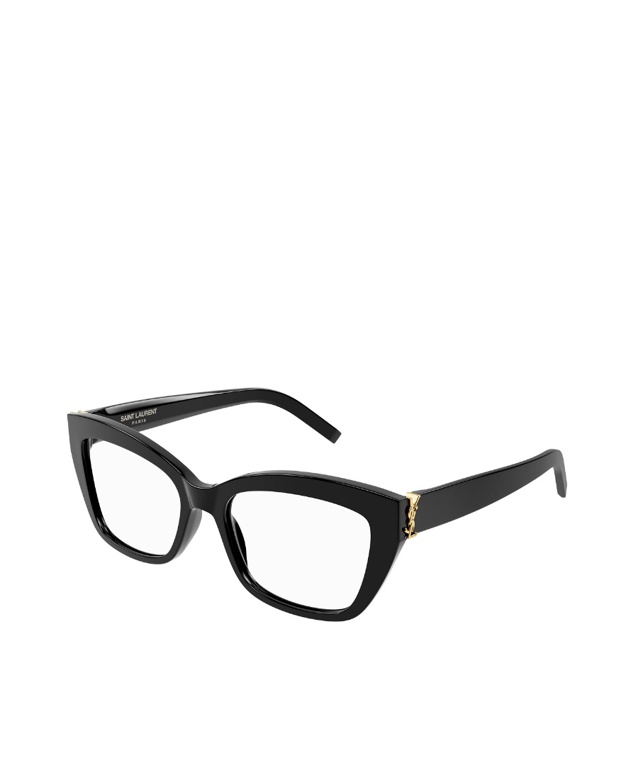 Saint Laurent Slm117 Cat-eye Frame Glasses In Black