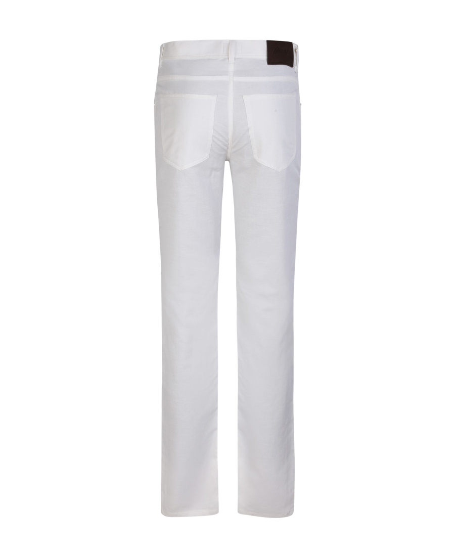 Brioni Meribel White Trousers In White