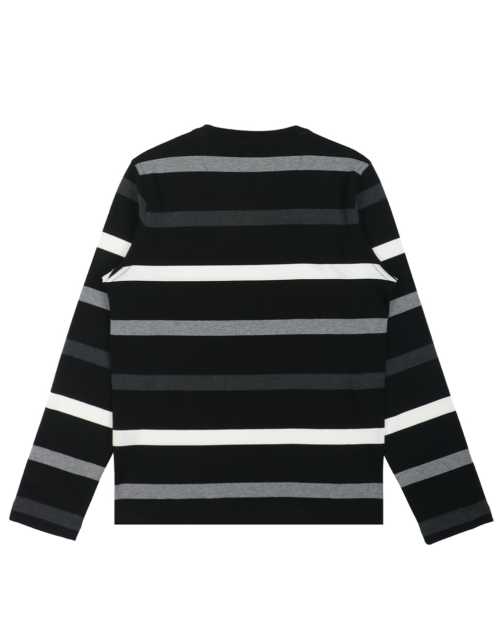 Shop Paul & Shark Logo Long-sleeved T-shirt In Black