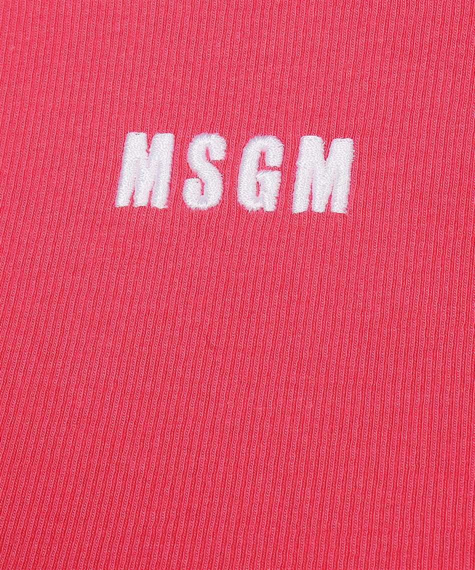Msgm Logo Vest In Red
