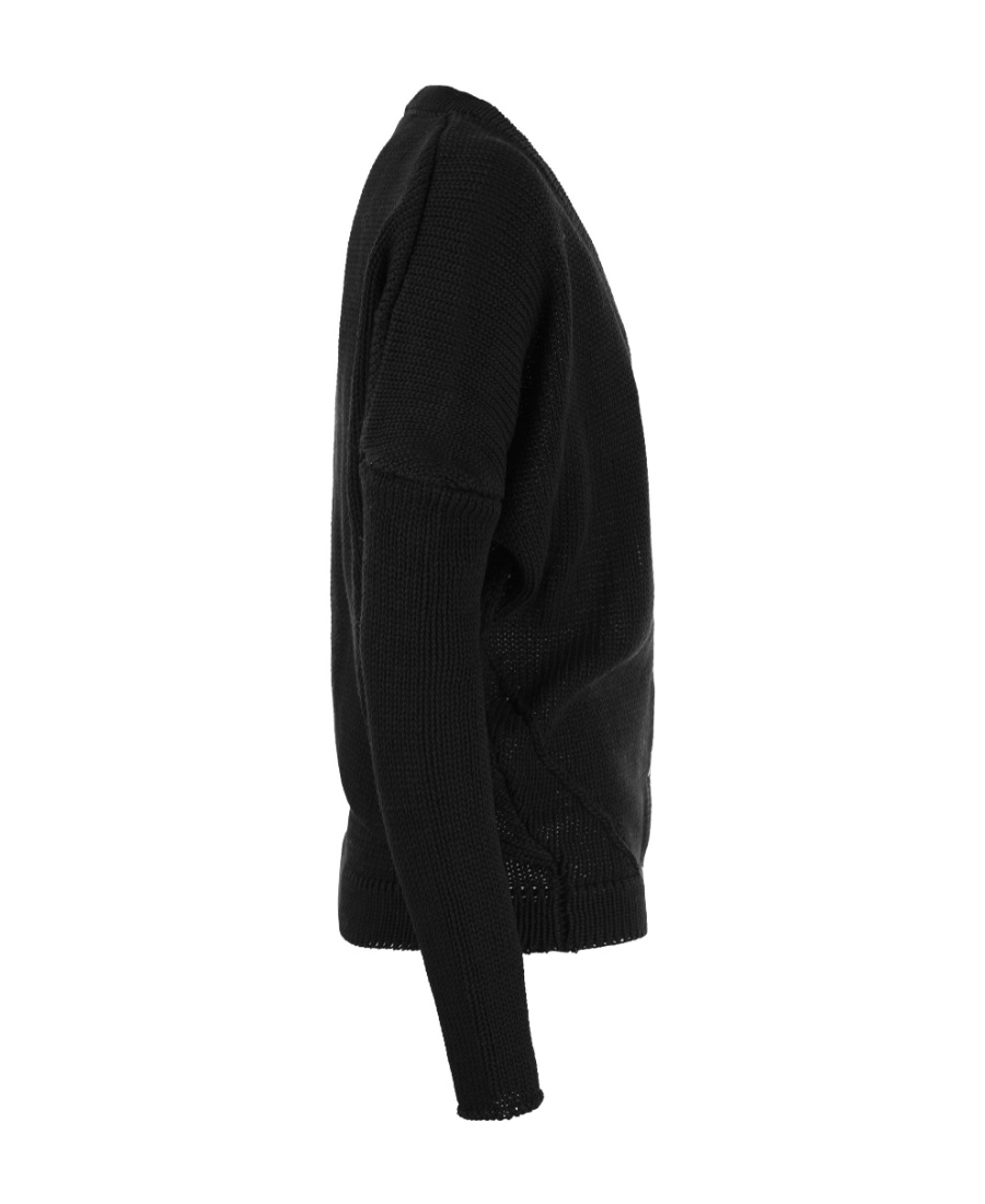 Marni Logo-embroidered Cotton Cardigan In Black