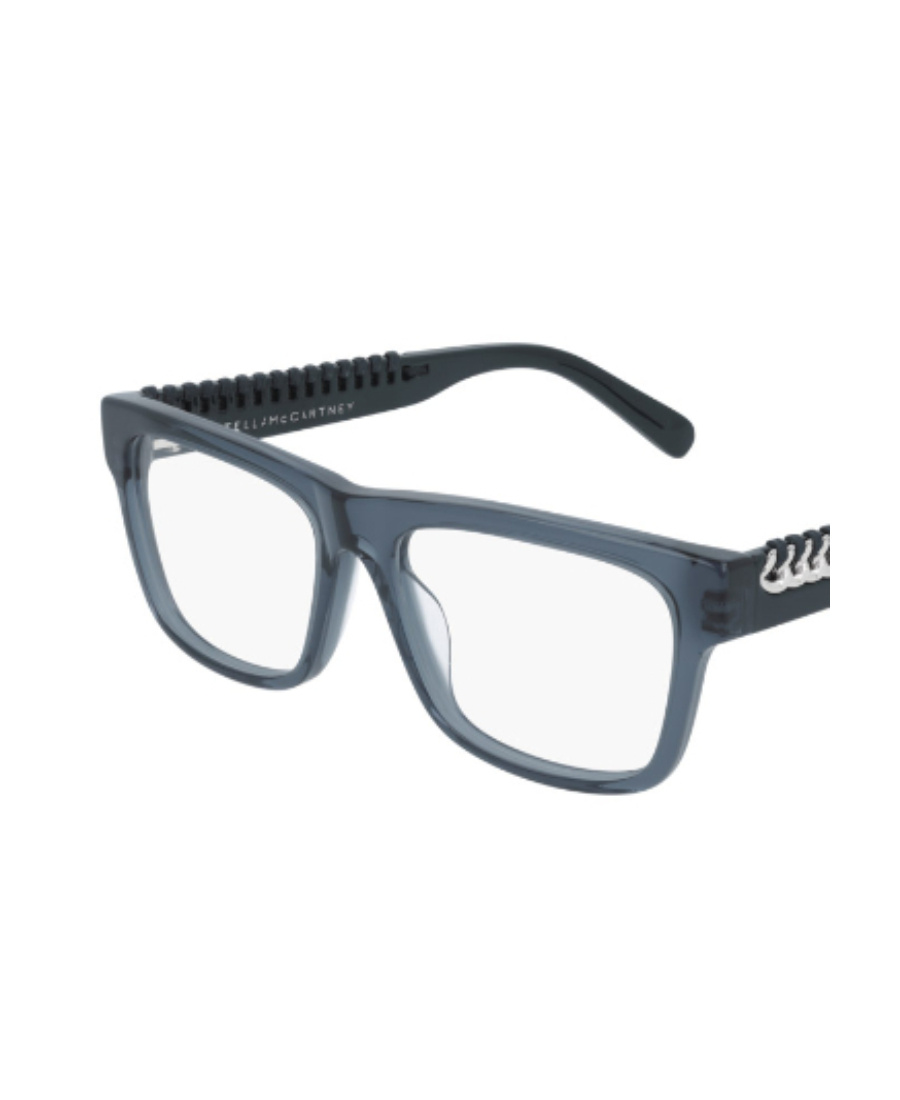 Stella Mccartney Logo Flat Mirror In Gray
