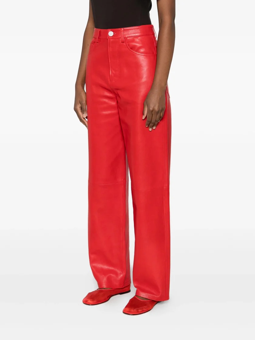 Rohe Five-pocket Casual Pants In Red