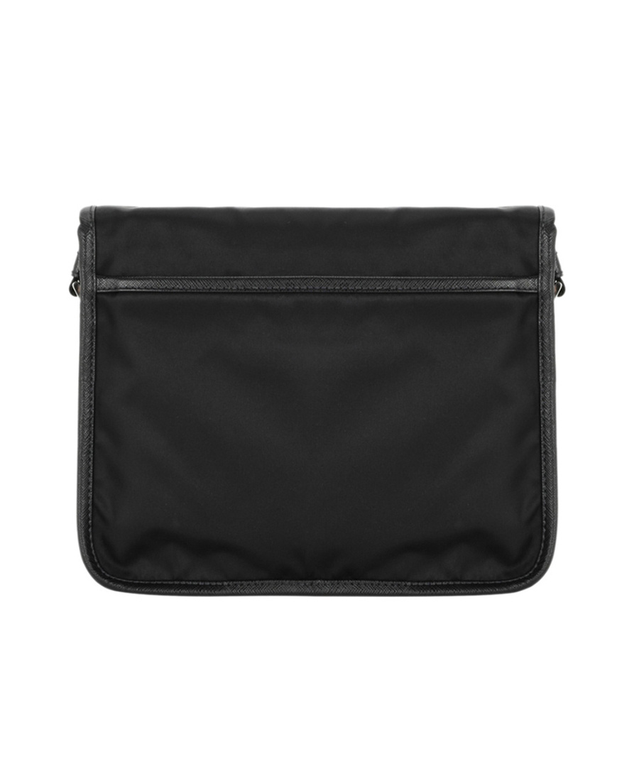 Prada Re-nylon Shoulder Bag In Black