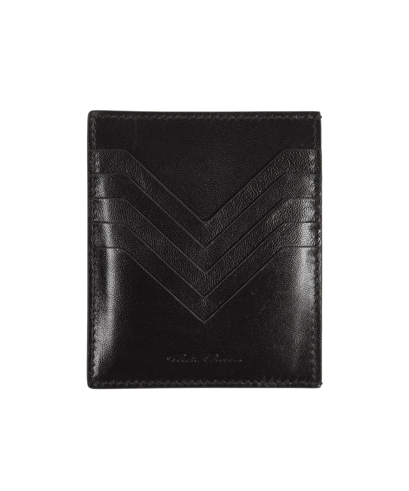 RICK OWENS HOLLYWOOD SQUARE CARD BAG