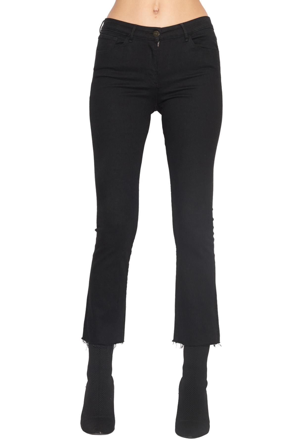 3x1 Slim Blended Quarter Pants In Black