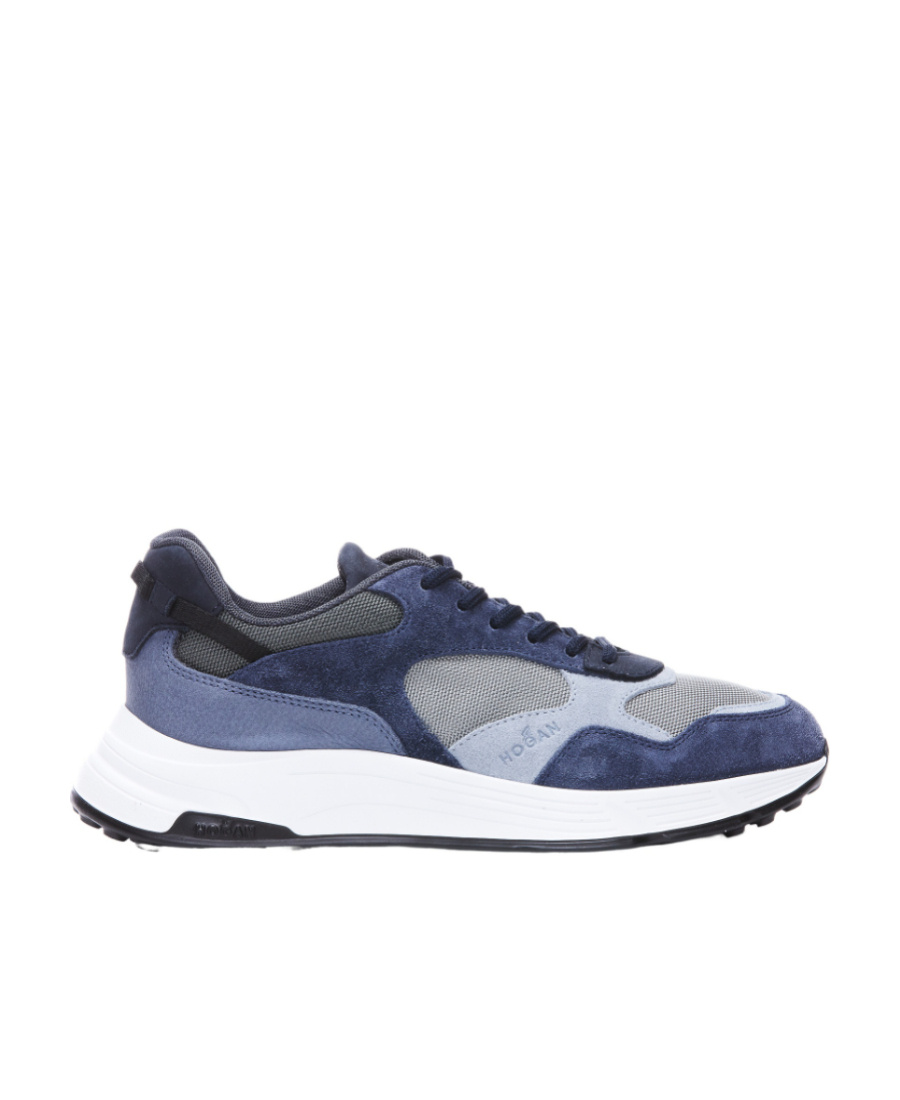 Hogan Hyperlight Colour-block Sneakers In Blue