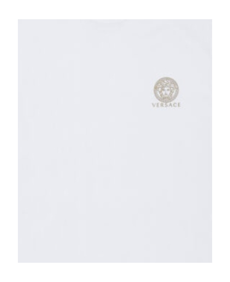 Versace Medusa Cotton T-shirt In White