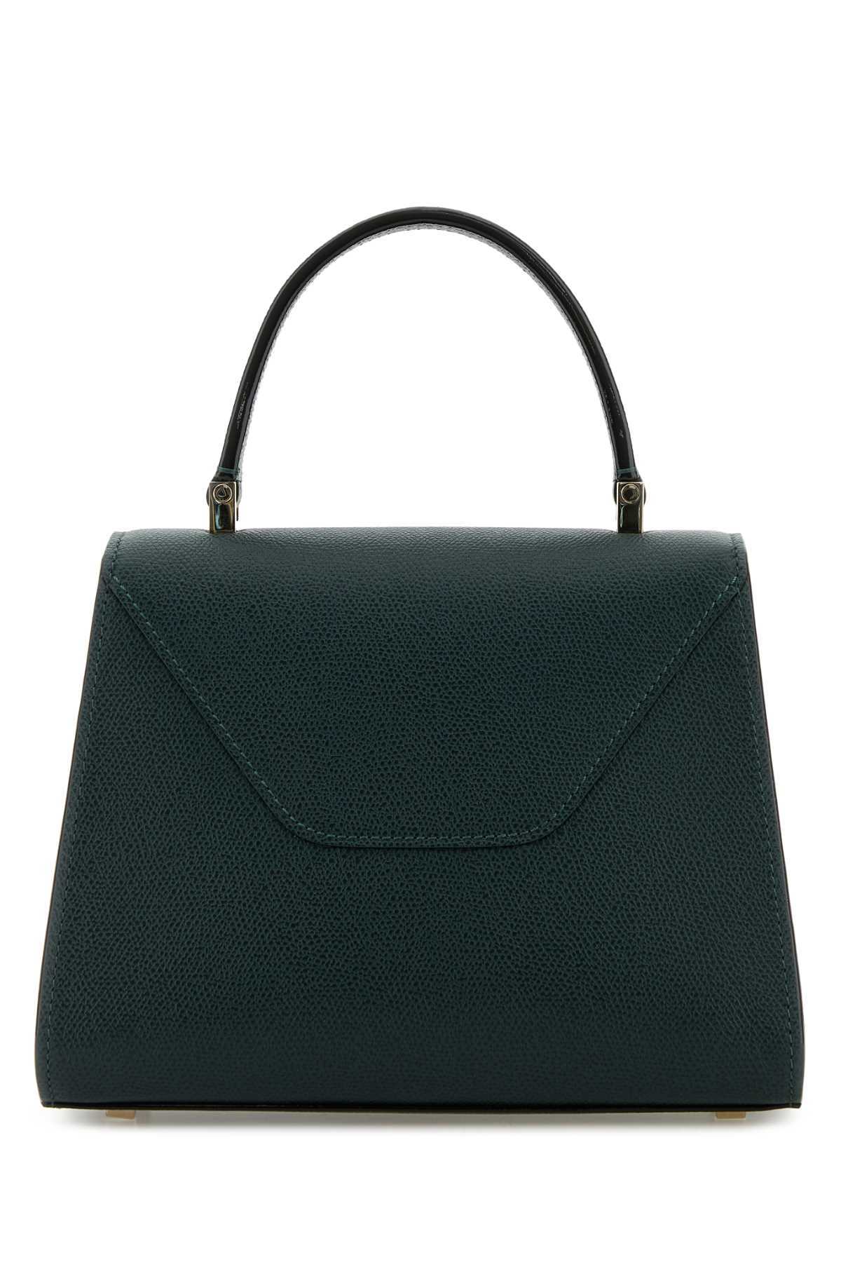 Valextra Flap Handbag In Black