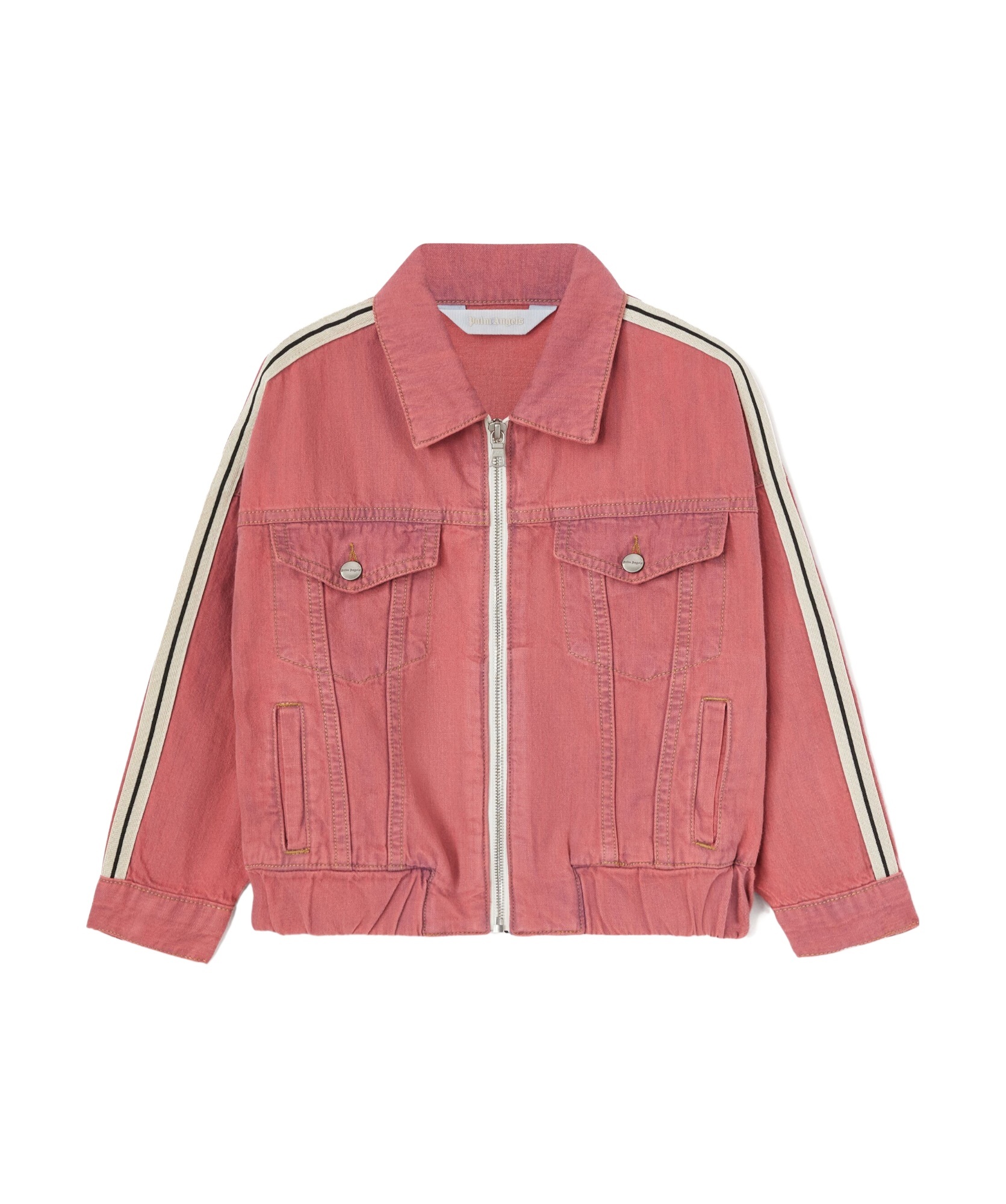 Palm Angels Long-sleeved Denim Coat