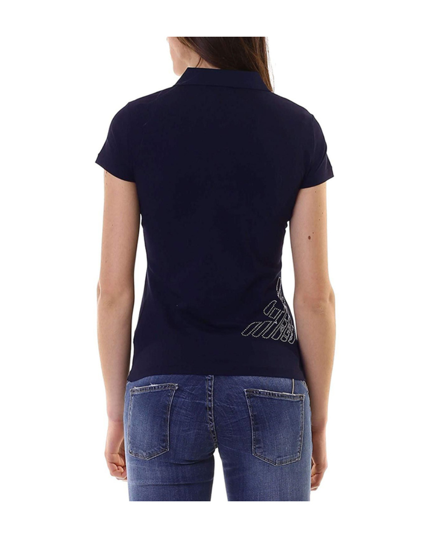 EA7 LOGO SHORT-SLEEVED POLO SHIRT