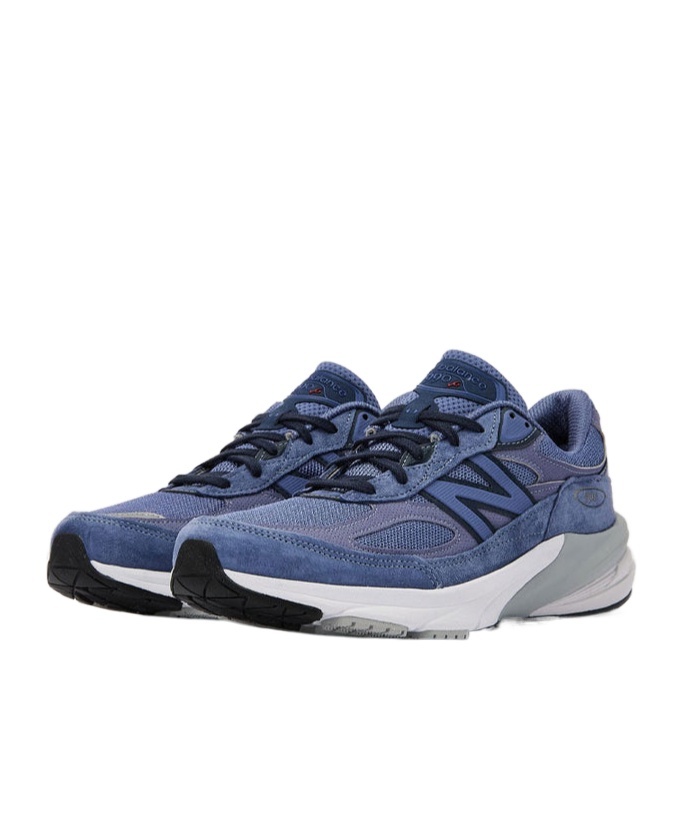 Shop New Balance 990v6 'made In Usa - Purple' In Blue