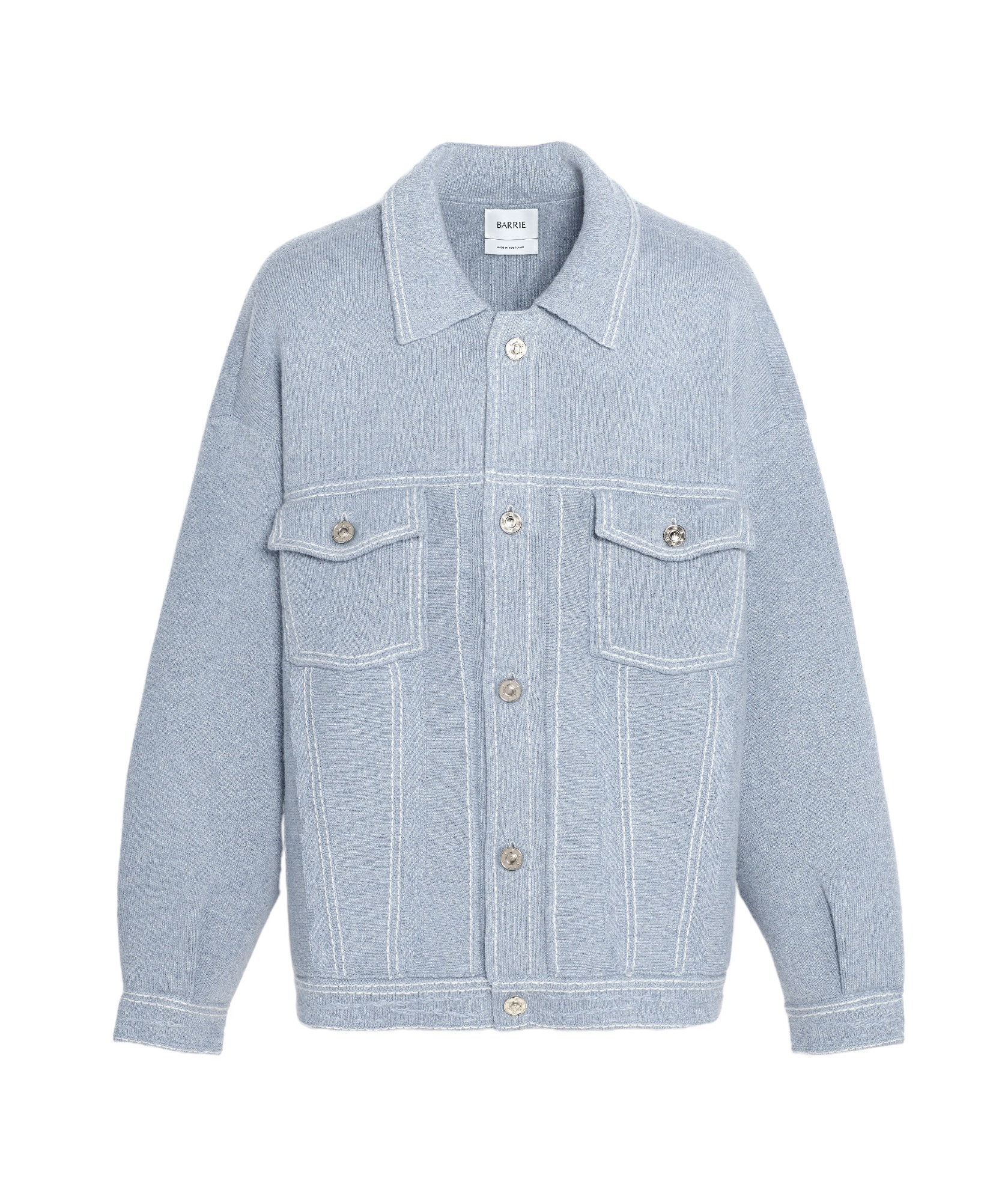 Barrie Long-sleeved Casual Jacket In Blue