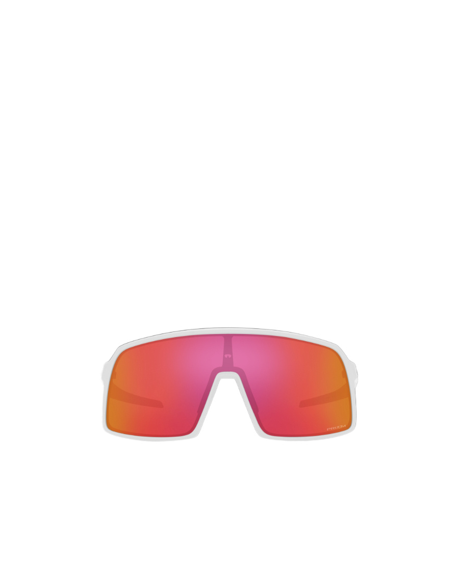 Oakley Geometric Frame Sunglasses In Red