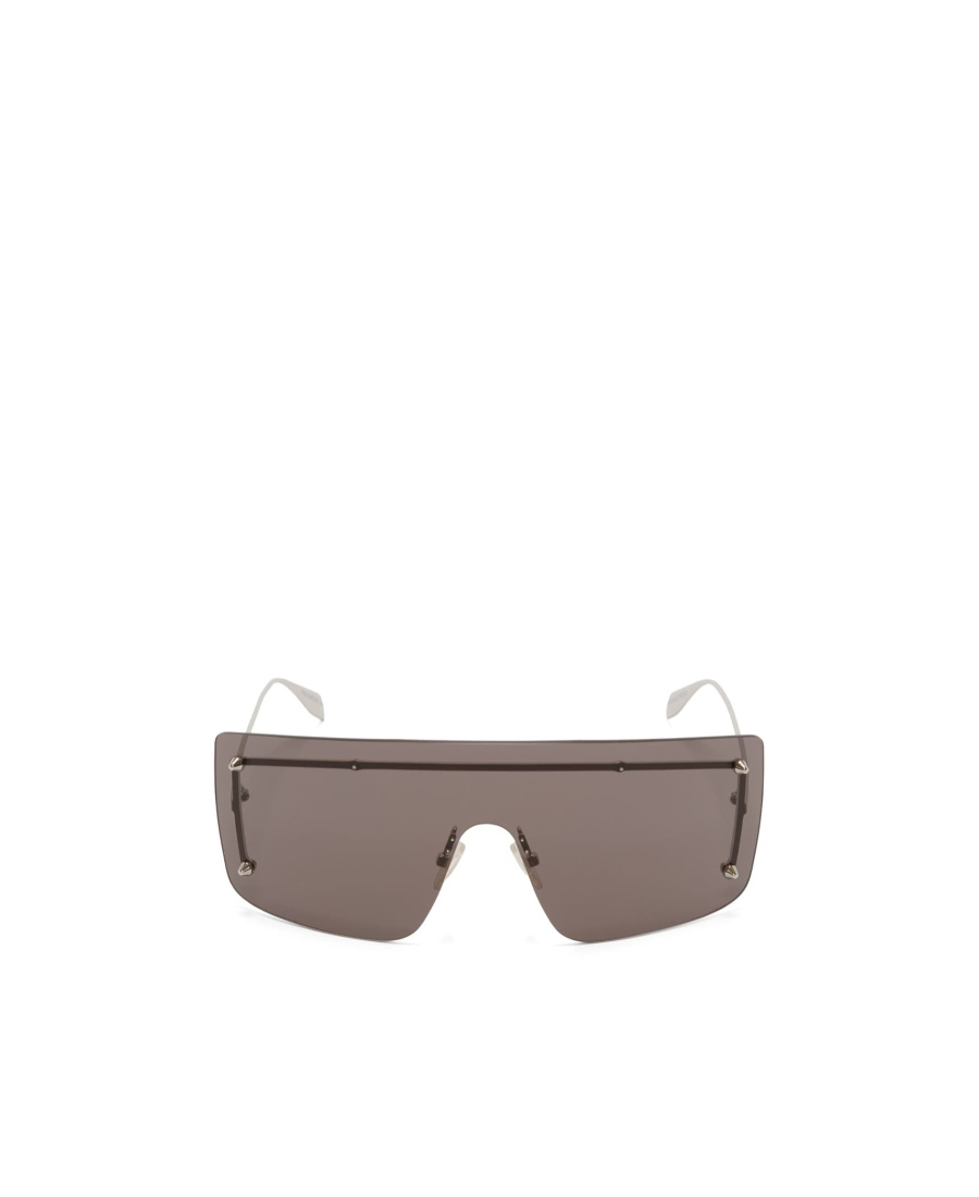 Alexander Mcqueen Oversized-frame Tinted Sunglasses In Gray