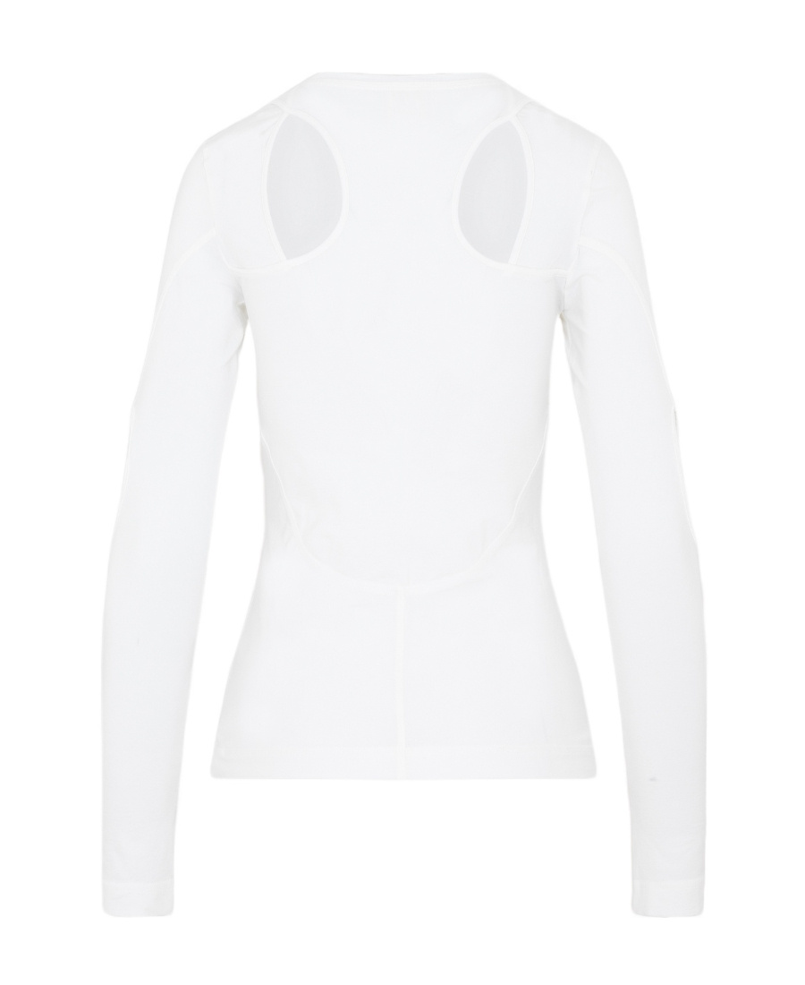 Givenchy Women's Stretch Nylon Top In White