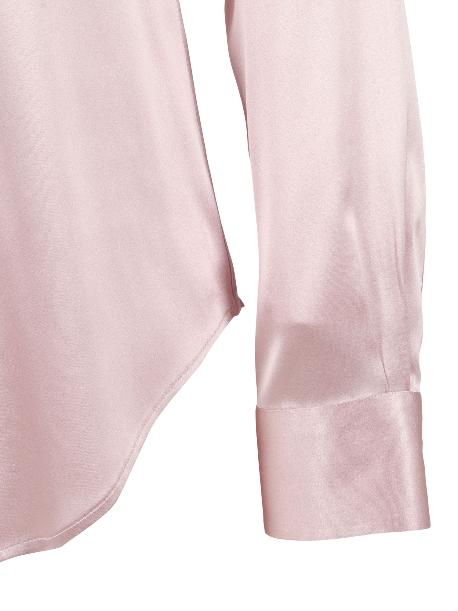 Mazzarelli Button-down Long-sleeved Shirt In Pink