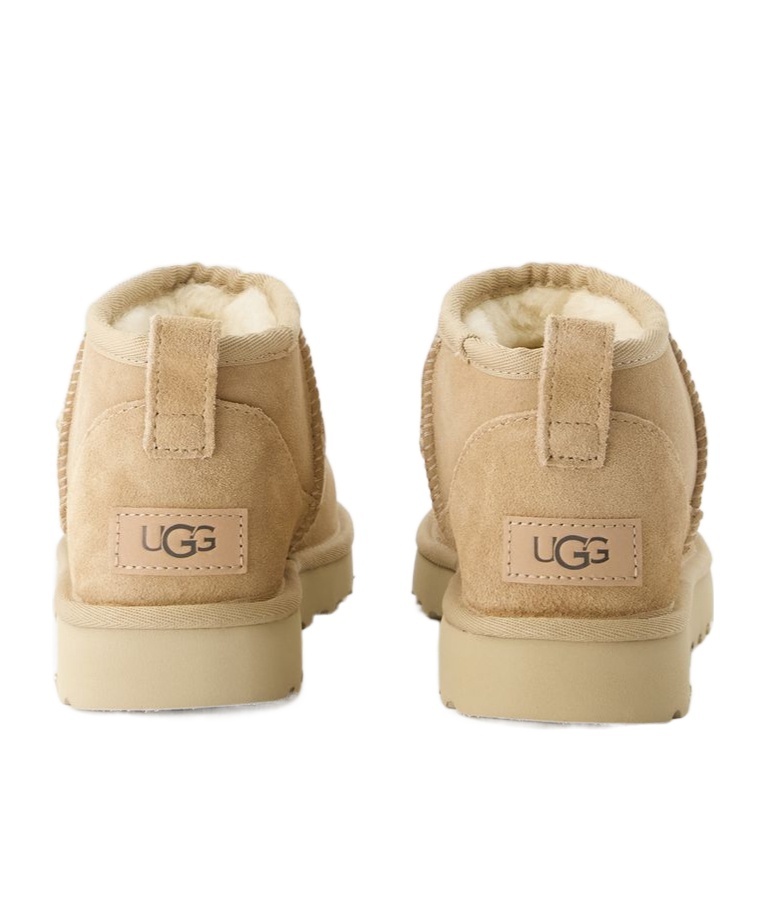 Shop Ugg Classic Ultra Boots In Nude