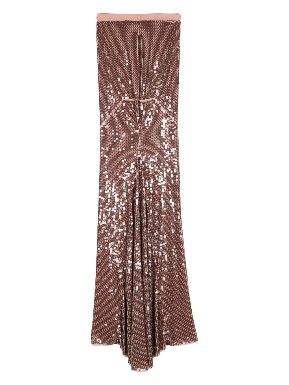 Rick Owens Sequin-design Mermaid Maxi Skirt