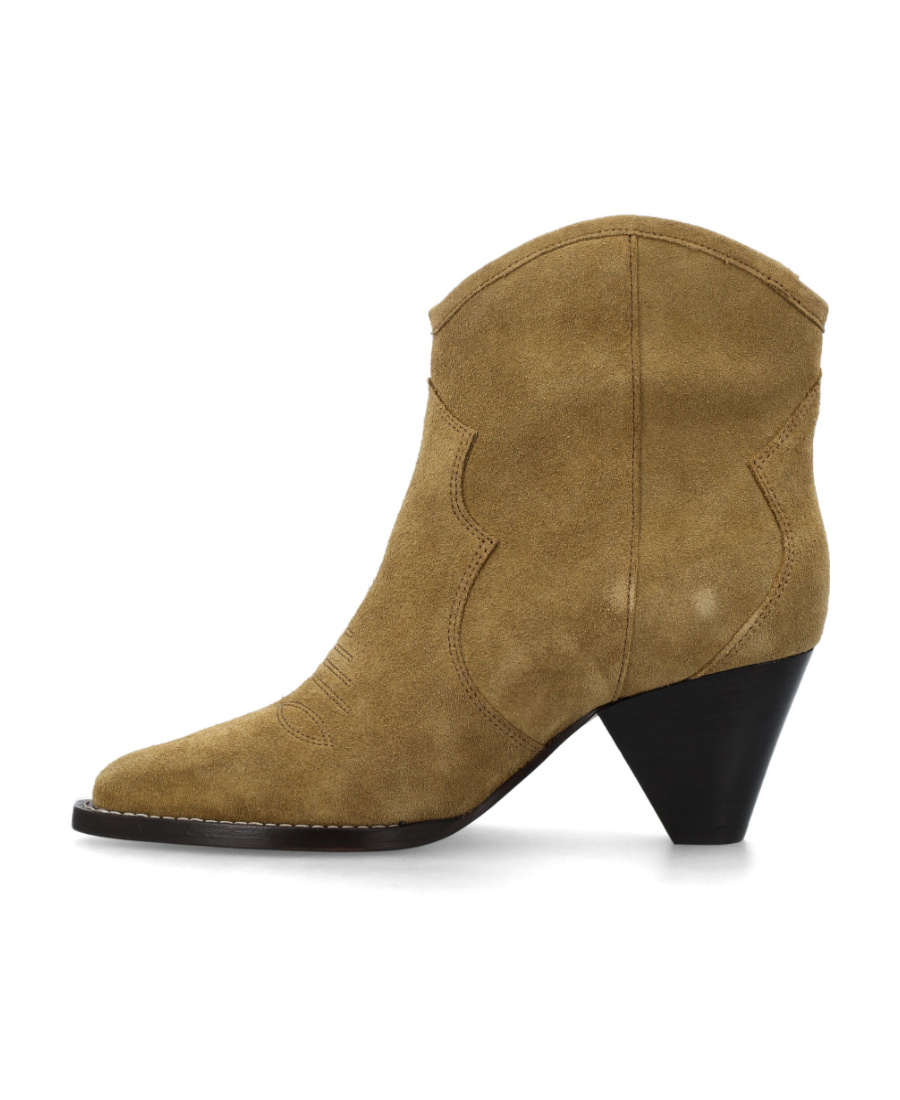 Isabel Marant Womens Grey Boots In Green