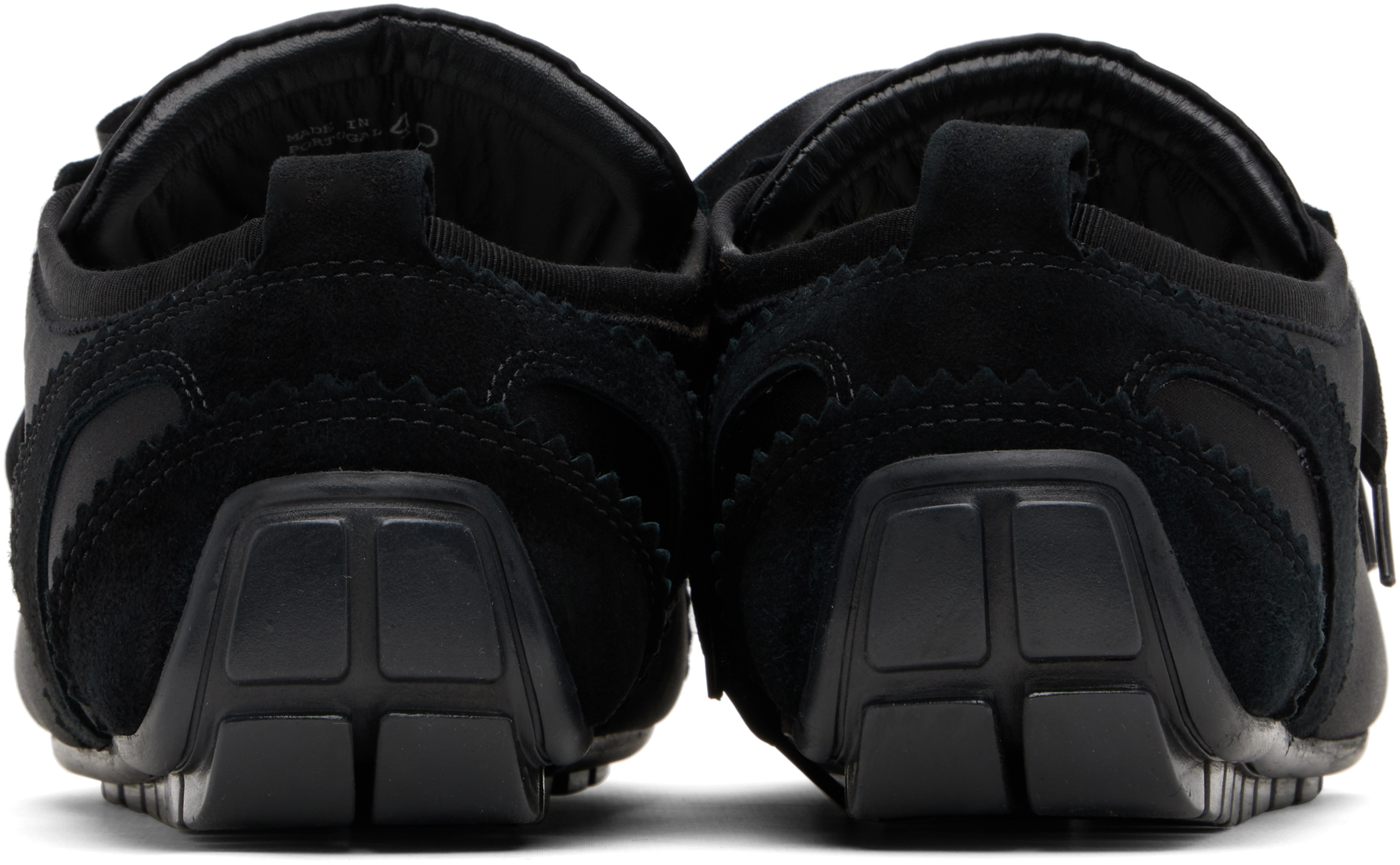 Simone Rocha Ballerina Grip Sneakers In Black