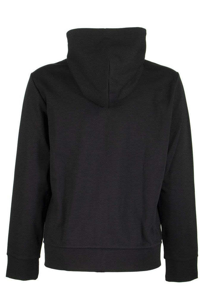 Polo Ralph Lauren Cotton Blend Sweatshirt With Embroidered Logo On The Front In Black