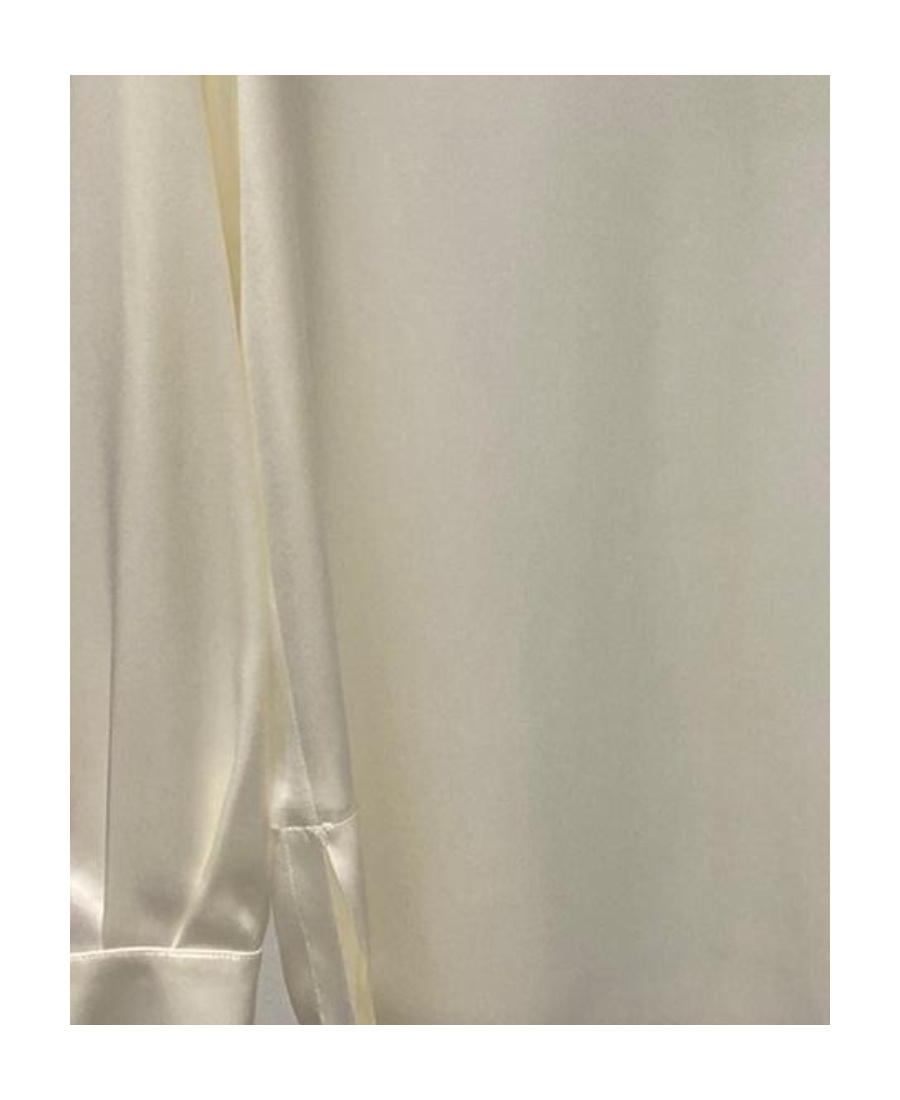 Max Mara Round-neck Long-sleeved Blouse In Nude