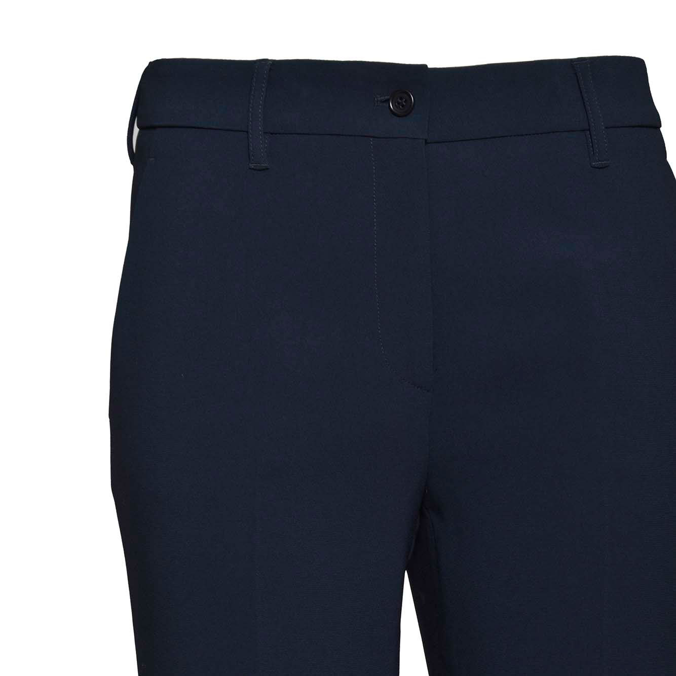 Aspesi Belt Loop Belt Casual Pants In Black