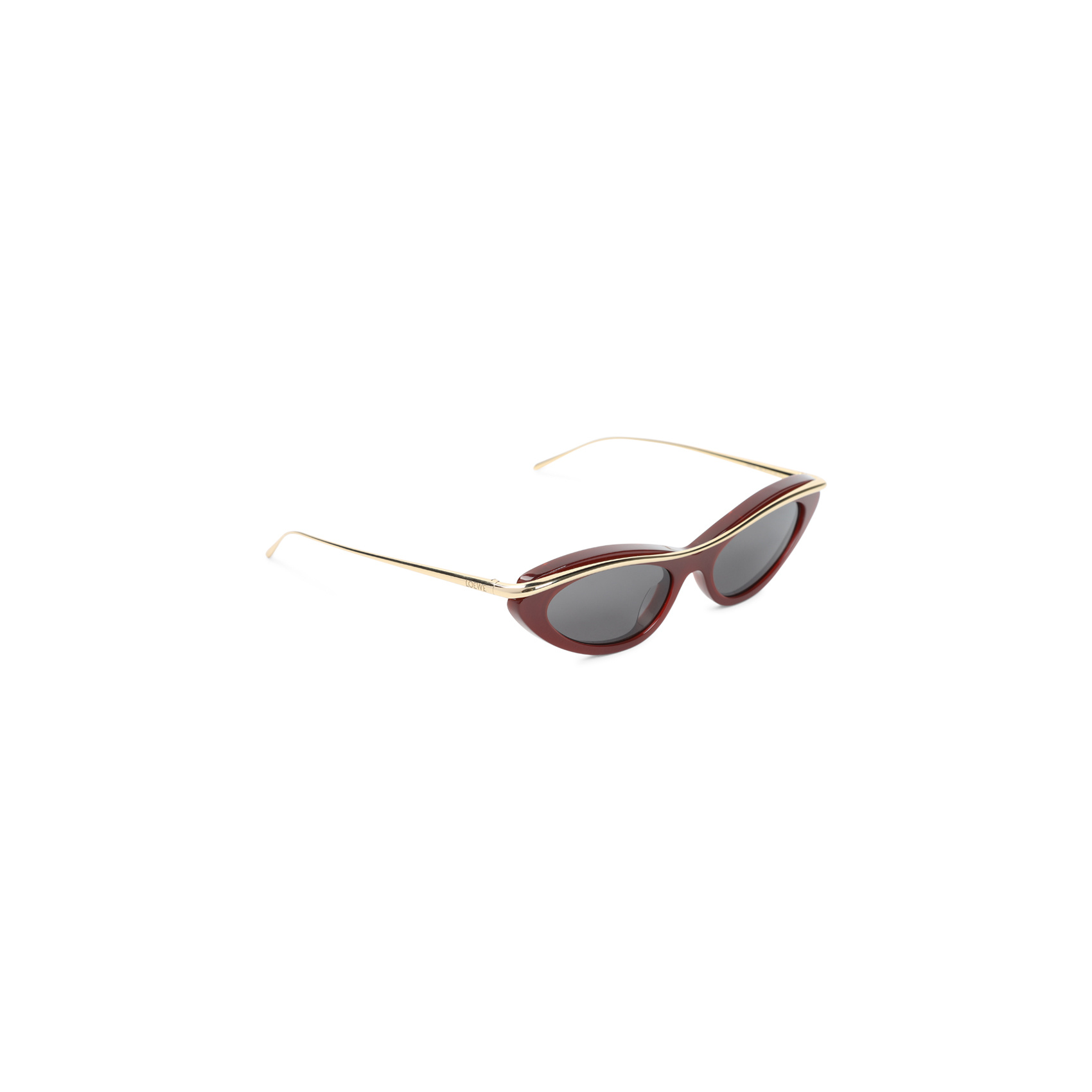 Loewe Whirl Cat Eye Sunglasses In Gray