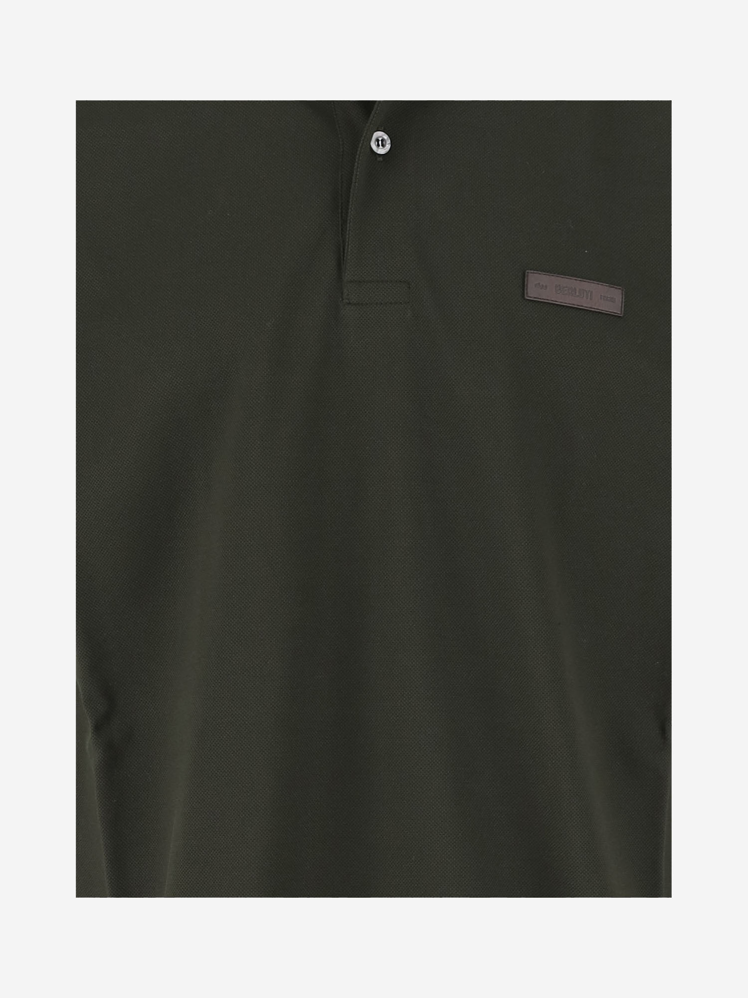 Berluti Short-sleeved Polo Shirt In Green