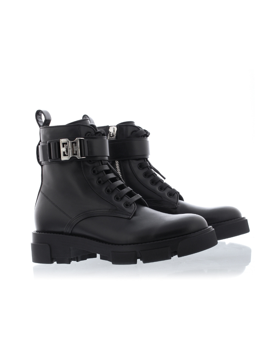 GIVENCHY ROUND-HEADED BOOTS 