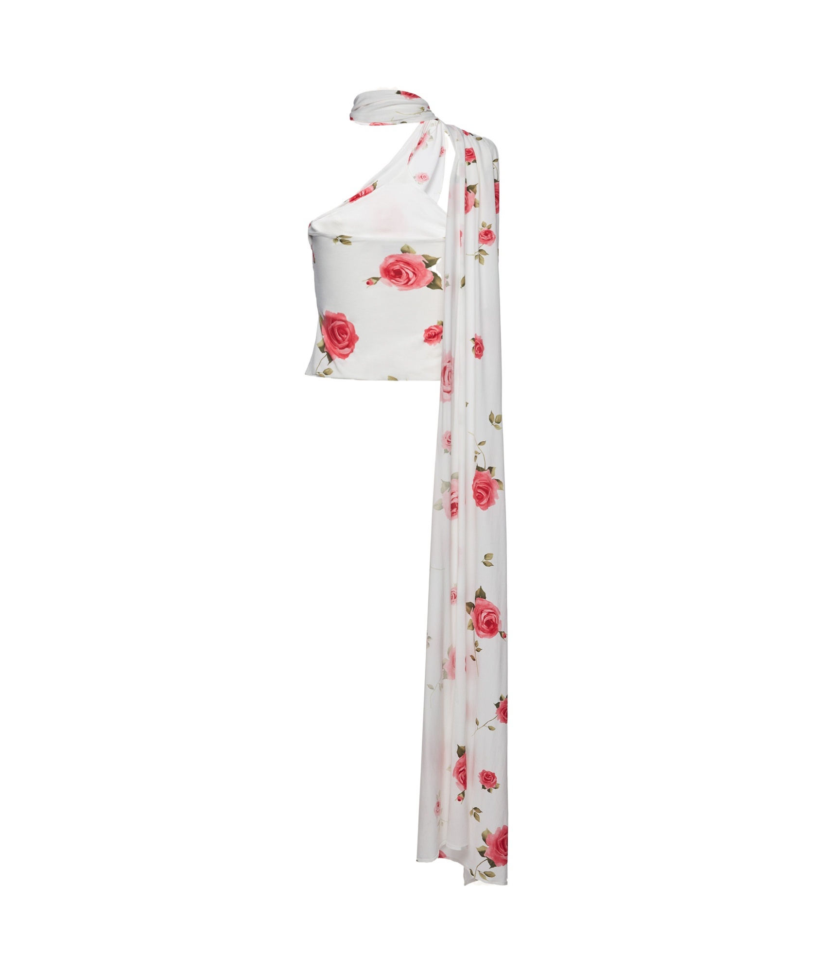 Magda Butrym Body-wrapped Design Vest In White