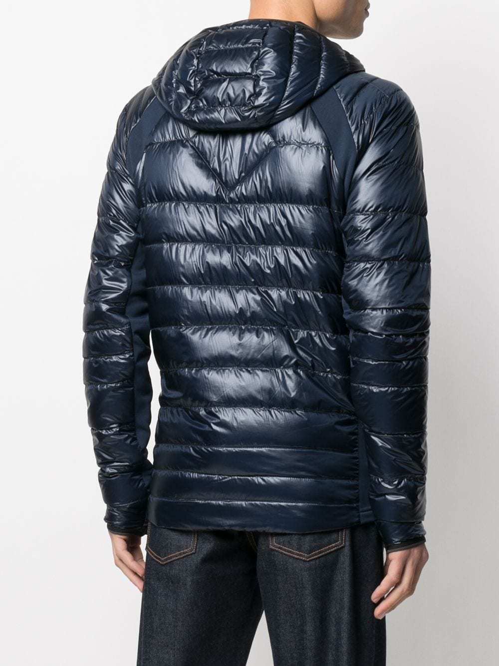 Canada Goose Hybridge Base Padded Jacket In Black