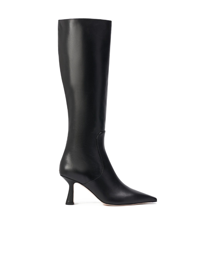 Aeyde Esme 75mm Knee-high Leather Boots