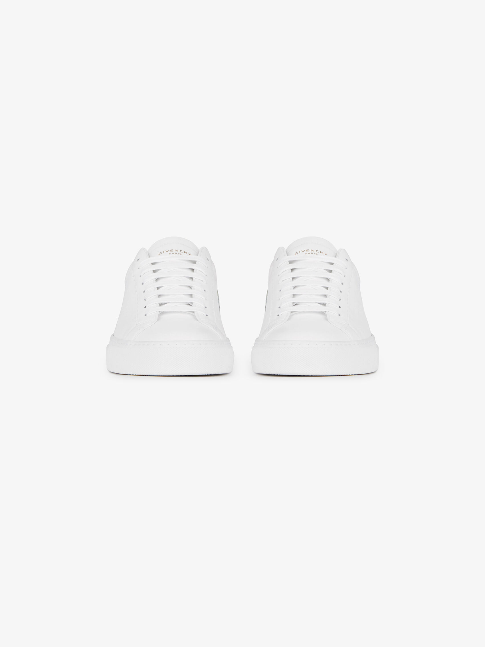 Givenchy Reverse Logo Low-top Sneakers In White