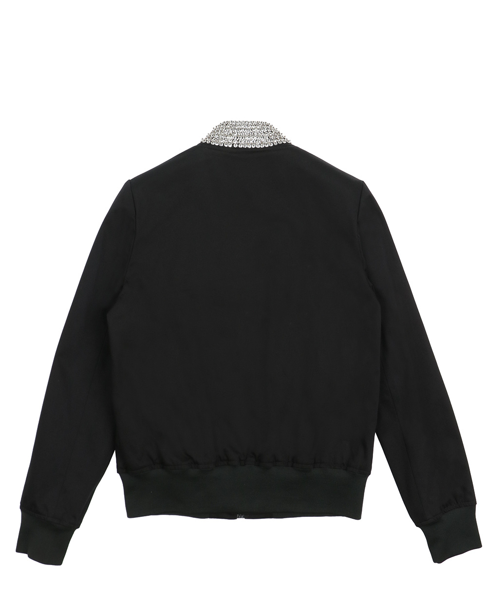 Moschino Short Style Logo Casual Jacket In Black