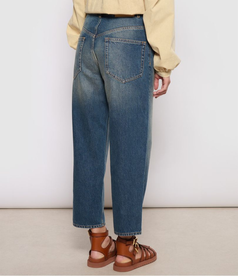 Isabel Marant Jeans Pascalie Faded In Blue