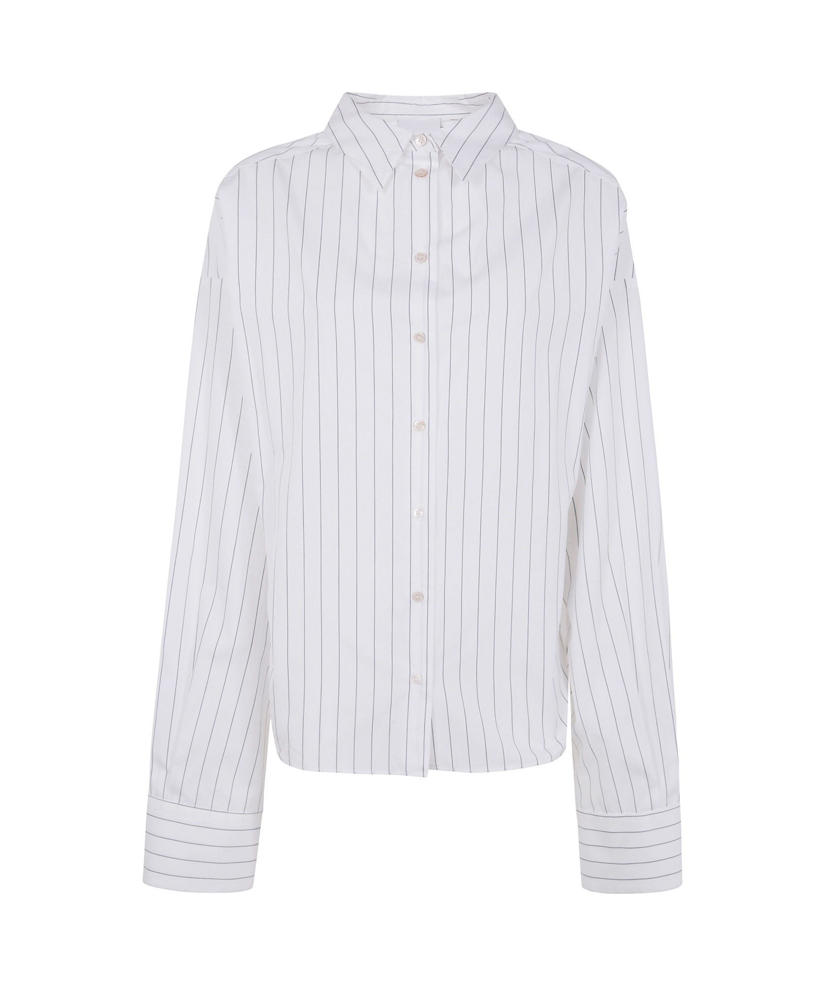 Erika Cavallini Long-sleeved Shirt In White