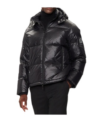 ARMANI EXCHANGE LONG-SLEEVED DOWN JACKET 